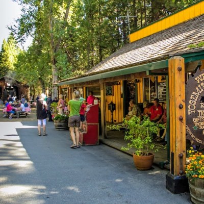 a group of people at a bus stop