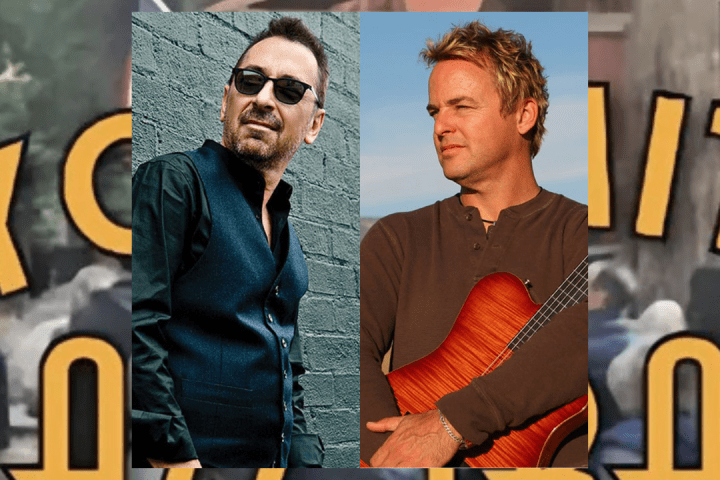 Steve Oliver et al. sitting on a bench